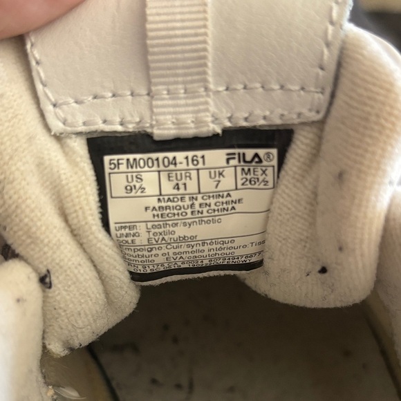 Fila Women's White and Gum Sneakers - Picture 6 of 12